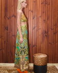 Alemais Clemenza Cut Out Midi Dress in MULTI // PREORDER LATE JULY - EARLY AUGUST DISPATCH