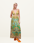 Alemais Clemenza Cut Out Midi Dress in MULTI // PREORDER LATE JULY - EARLY AUGUST DISPATCH