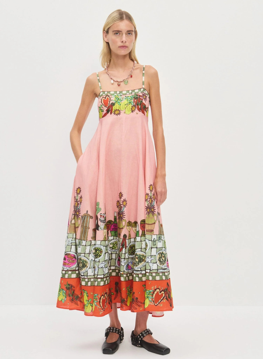 Alemais Contessa Sundress in MULTI