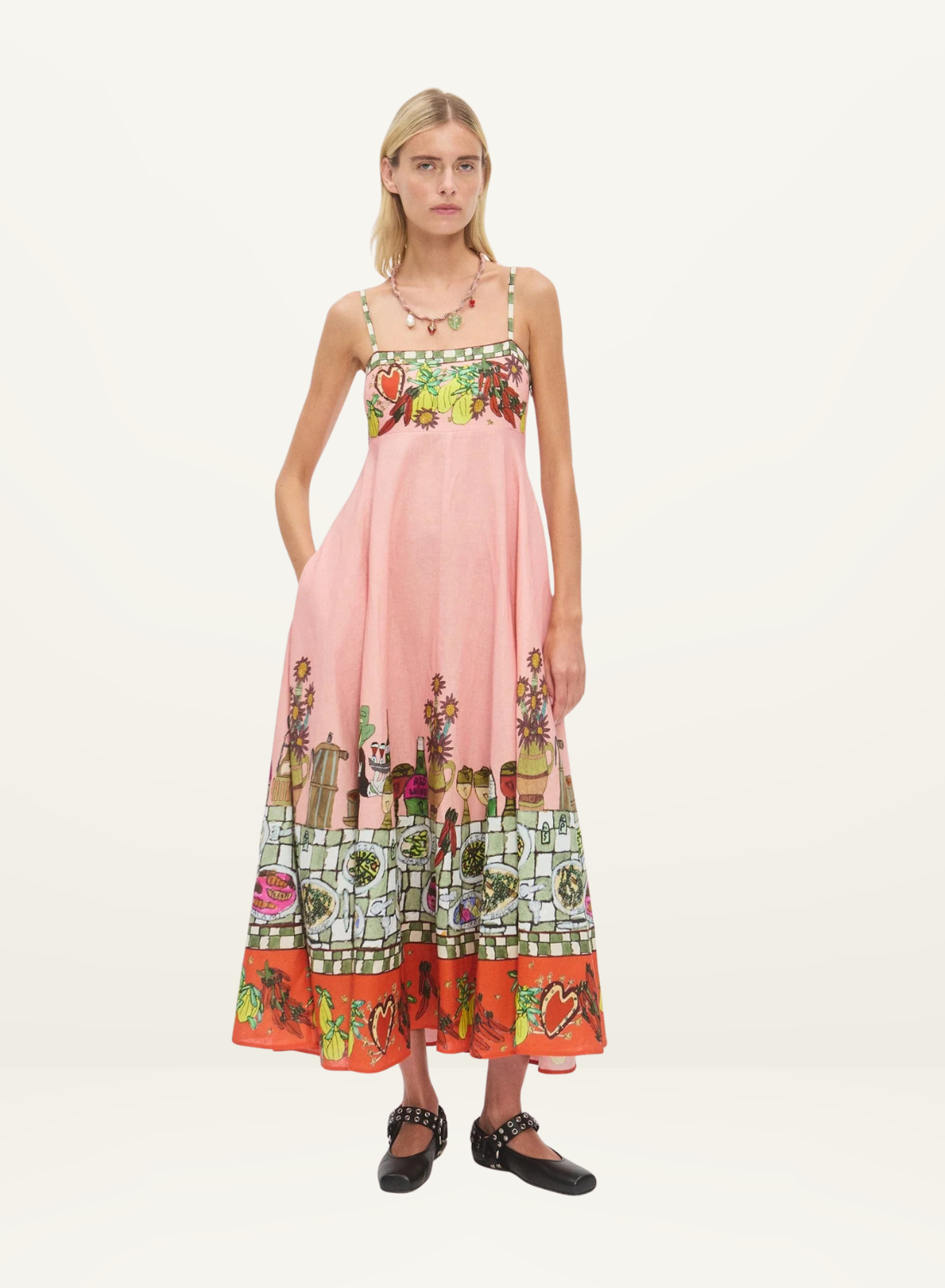 Alemais Contessa Sundress in MULTI