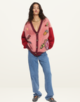 Alemais Court Cardigan in PINK