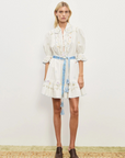 Alemais Giulia Embroidered Mini Dress in MULTI