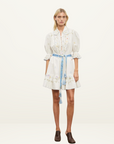 Alemais Giulia Embroidered Mini Dress in MULTI