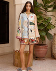 Alemais Michelle Silk Shirt in MULTI