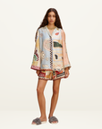 Alemais Michelle Silk Shirt in MULTI