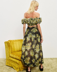 Alemais Nina Skirt in Black Floral