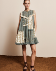 Alemais Outrider Seersucker Mini Dress