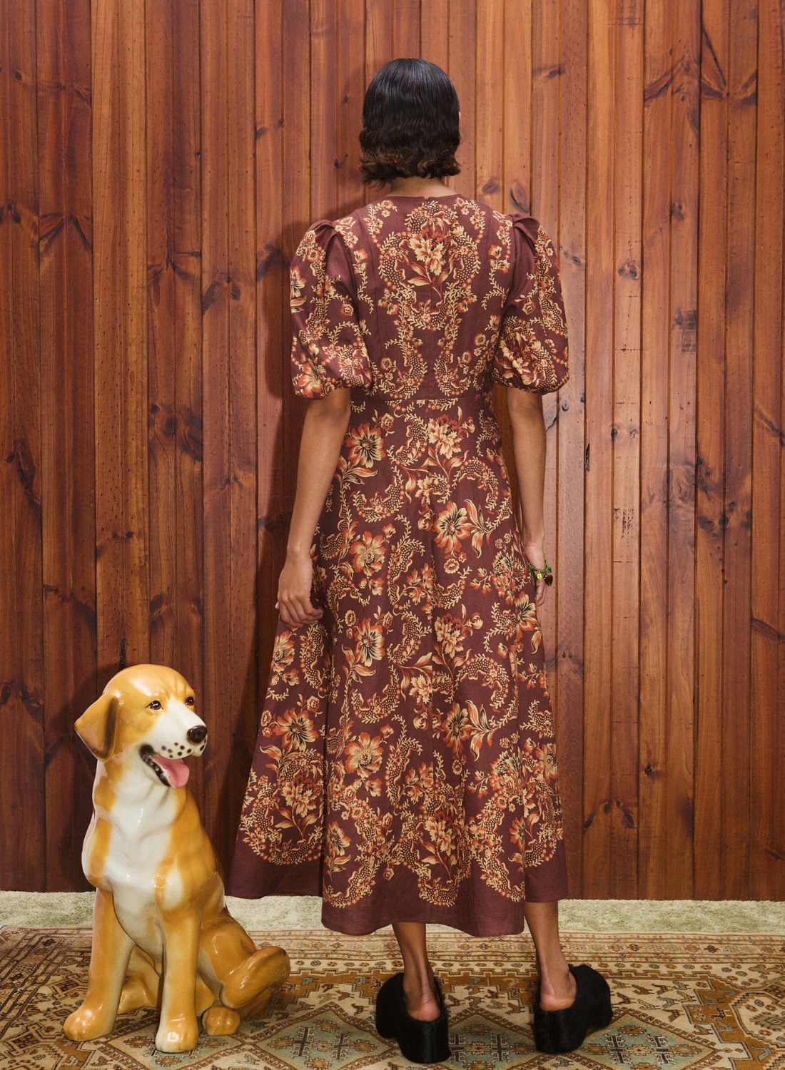 Alemais Seraphina Midi Dress in MULTI