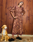 Alemais Seraphina Midi Dress in MULTI