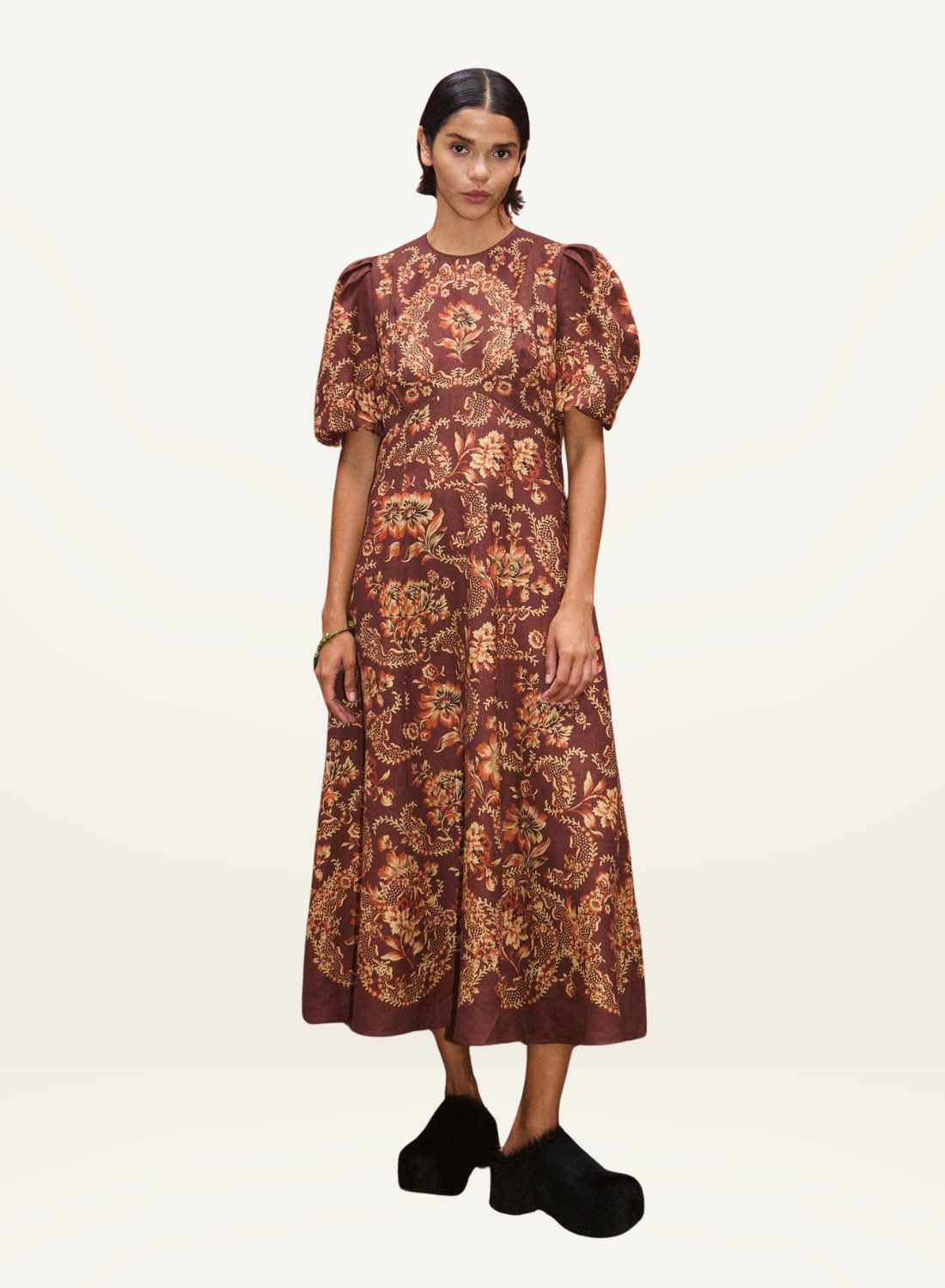 Alemais Seraphina Midi Dress in MULTI