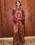 Alemais Seraphina Silk Shirt in MULTI