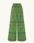 Alemais Sun Dancer Shirt in Green