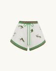 Alemais Wanda Embroidered Short in IVORY