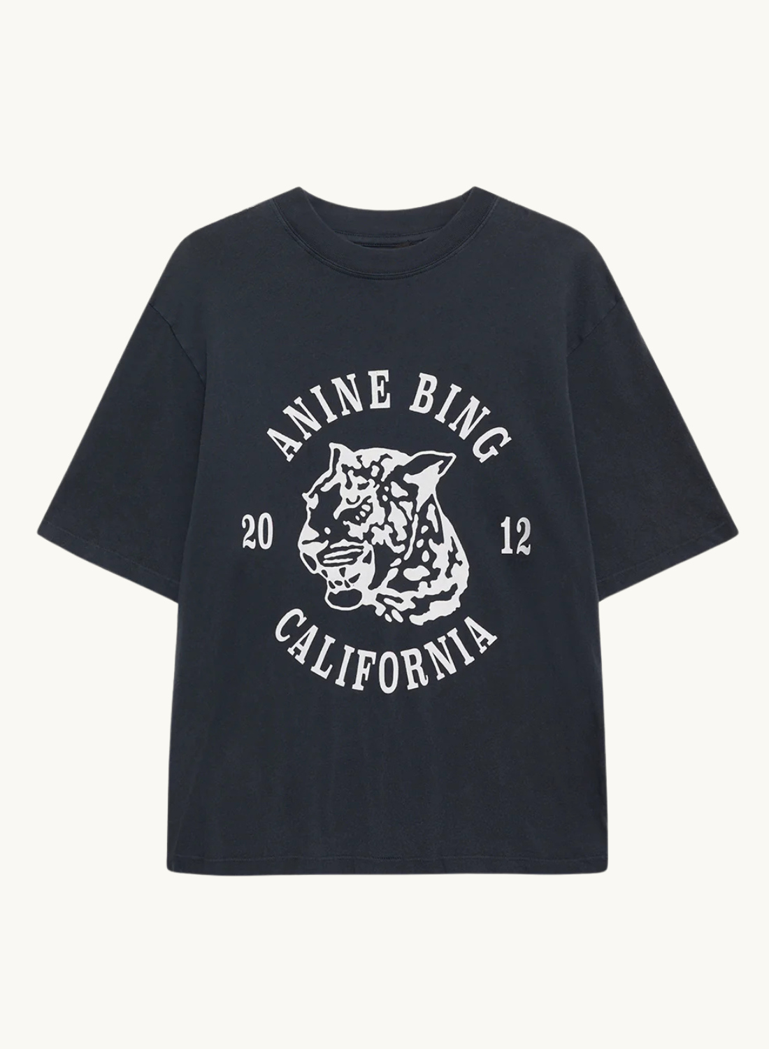 Anine Bing Avi Tee in COLLEGIATE LEOPARD – Frolic Girls