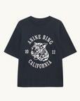 Anine Bing Avi Tee in COLLEGIATE LEOPARD
