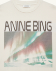 Anine Bing Cade Tee Northern Lights on Off White