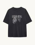 Anine Bing Cohen Tee in Washed Black