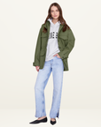 Anine Bing Harvey Sweatshirt in New Classic HEATHER GREY