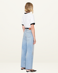 Anine Bing Jaylin Tee Paris in Ivory