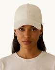 Anine Bing Jeremy Baseball Cap in Ivory