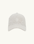 Anine Bing Jeremy Baseball Cap in Washed Snow Leopard
