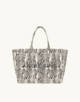 Anine Bing Leo Canvas Tote in Python