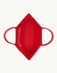 Anine Bing Leo Canvas Tote in Tango Red