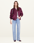 Anine Bing Leon Bomber Jacket in FIG