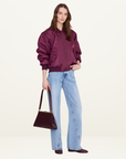 Anine Bing Leon Bomber Jacket in FIG