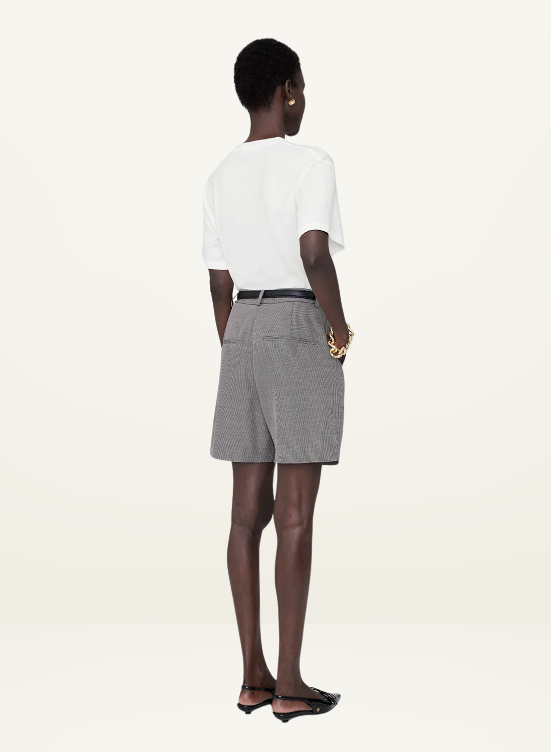 Anine Bing Louis Tee Bing Tour in IVORY