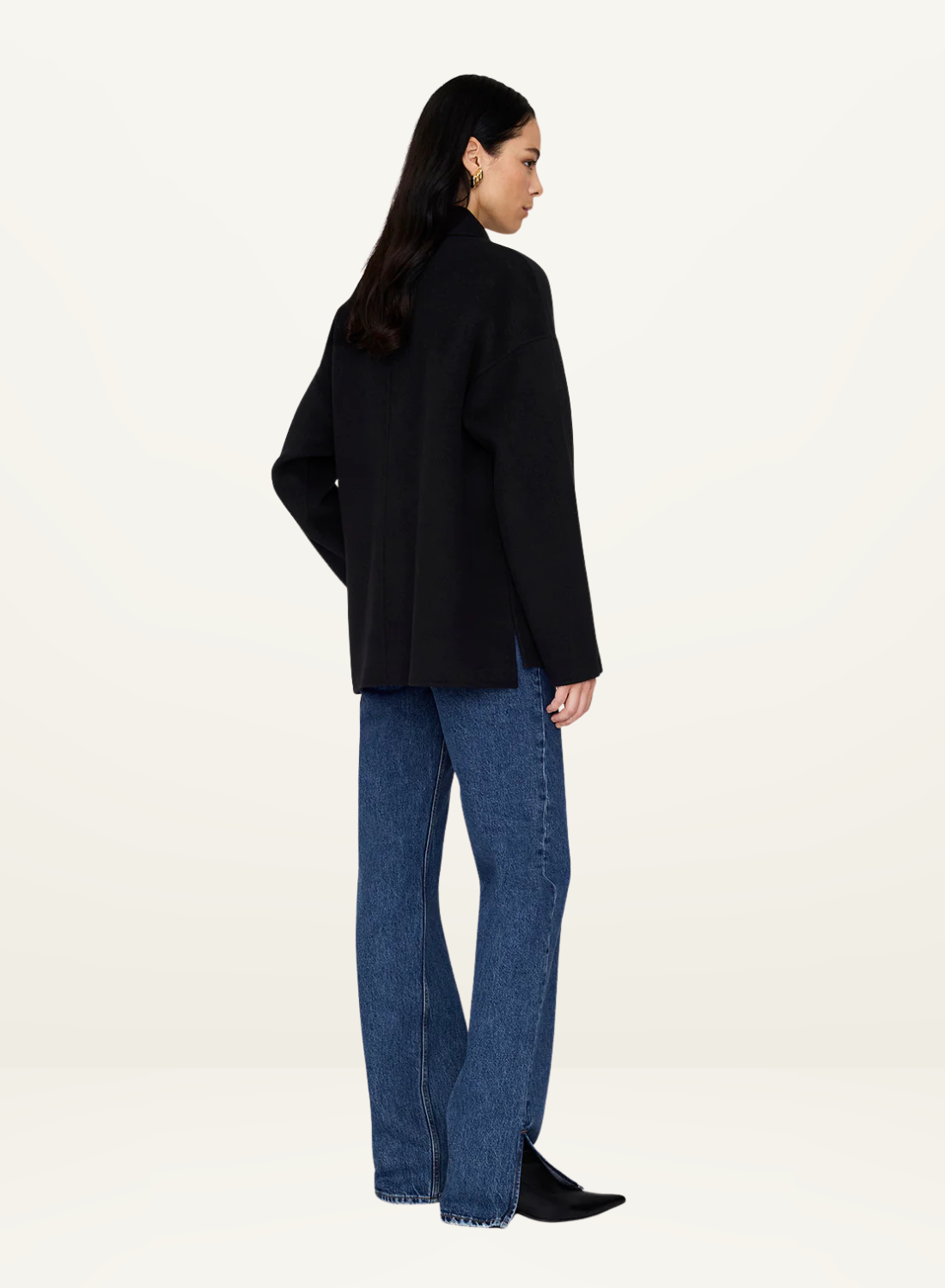 Anine Bing Luca Jacket in Black
