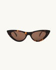 Anine Bing Marsais Sunglasses in Dark Tortoise