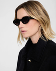 Anine Bing Nice Sunglasses in Black