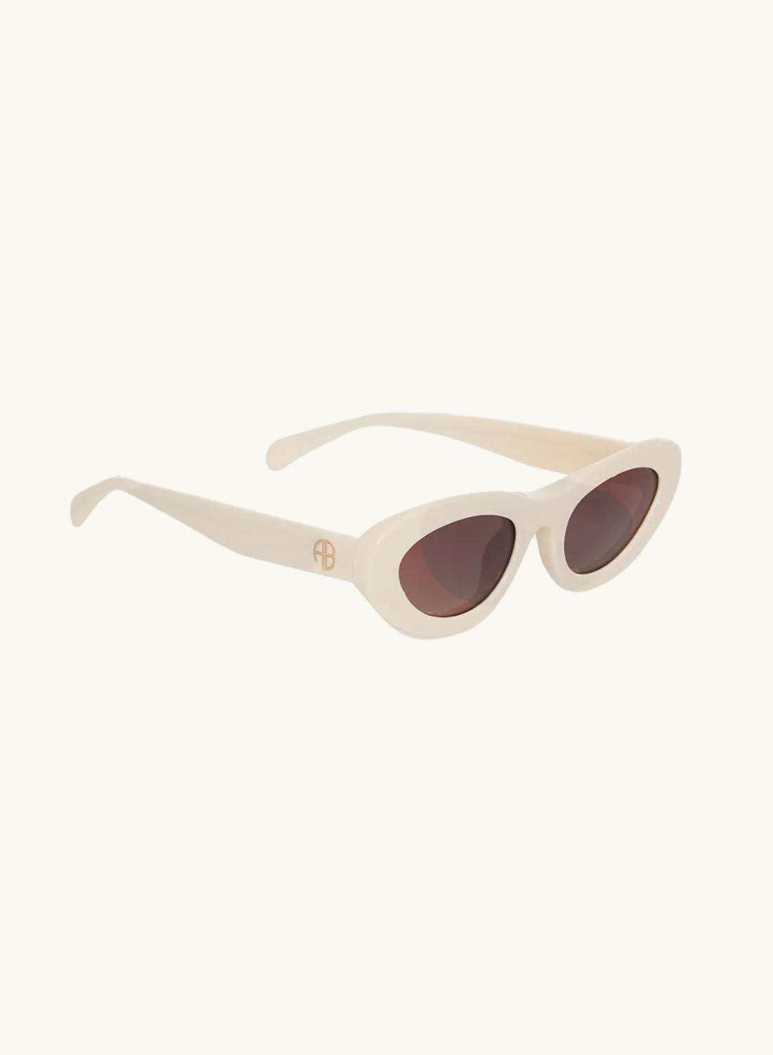 Anine Bing Roma Sunglasses in BONE