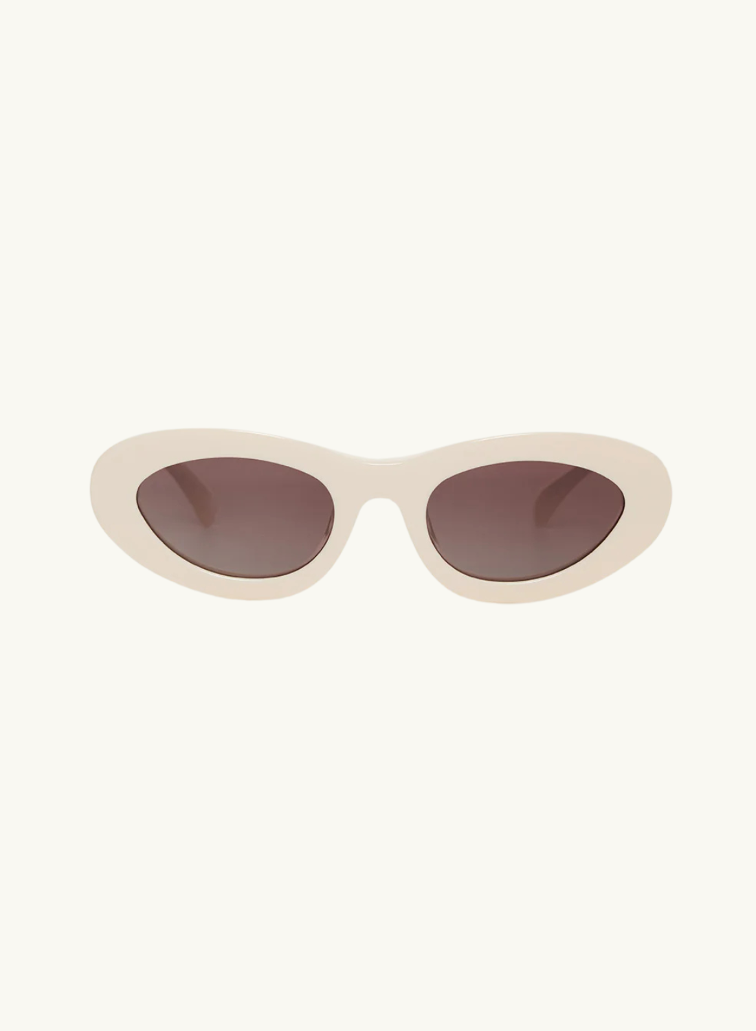 Anine Bing Roma Sunglasses in BONE