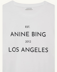 Anine Bing Rudy Tee Anine Bing in IVORY