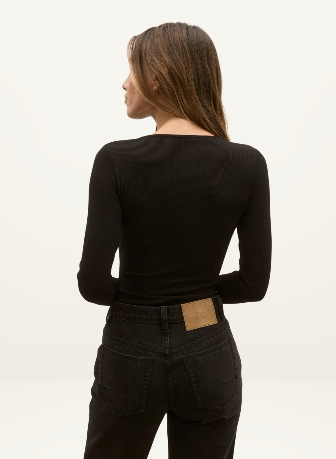 Bayse Lara Bodysuit in BLACK
