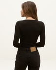 Bayse Lara Bodysuit in BLACK