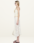 Bec + Bridge Amelie Midi Skirt in IVORY