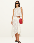 Bec + Bridge Amelie Shell Top in Ivory