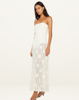 Bec + Bridge Amelie Strapless Dress in Ivory