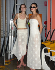 Bec + Bridge Amelie Strapless Dress in Ivory