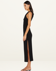Bec + Bridge Ariven Asym Midi Dress in BLACK // LAST SIZE 6