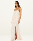 Bec + Bridge Camille Blouson Dress in Peach
