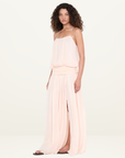 Bec + Bridge Camille Blouson Dress in Peach