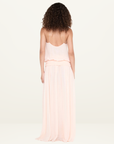 Bec + Bridge Camille Blouson Dress in Peach