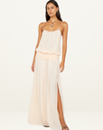 Bec + Bridge Camille Blouson Dress in Peach