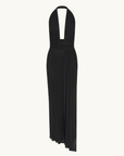 Bec + Bridge Cassis Drape Maxi Dress in Black
