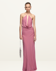 Bec + Bridge Celia Keyhole Maxi Dress in Orchid Pink