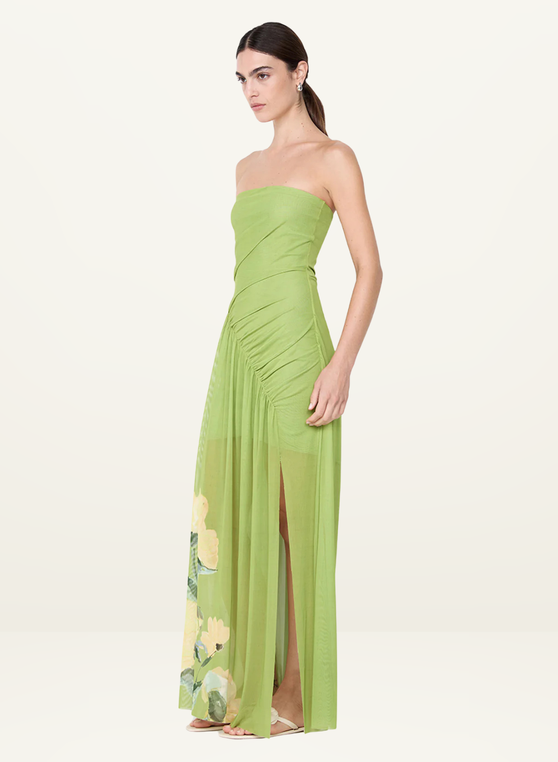 Bec + Bridge Citrina Strapless Dress in Aniya